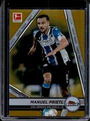 Manuel Prietl [Gold] Soccer Cards 2021 Topps Finest Bundesliga Touch Prices
