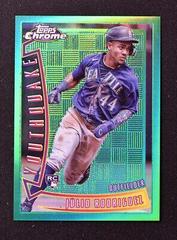 Julio Rodriguez [Green] #YQ-2 Baseball Cards 2022 Topps Chrome Youthquake Prices