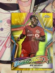 Ayo Akinola [Gold] Soccer Cards 2022 Topps Chrome MLS Future Stars Prices