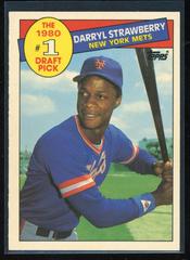 Darryl Strawberry Baseball Cards 1985 Topps Tiffany Prices