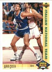 Ario Costa [Spanish] #115 Basketball Cards 1991 Upper Deck International Prices