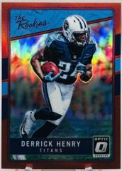 Derrick Henry [Red] #11 Football Cards 2016 Panini Donruss Optic the Rookies Prices