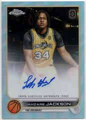 Jahzare Jackson #CA-JJ2 Basketball Cards 2022 Topps Chrome OTE Overtime Elite Autographs Prices