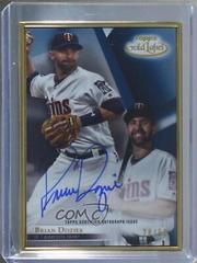 Brian Dozier [Blue] Baseball Cards 2018 Topps Gold Label Framed Autograph Prices