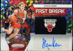 Steve Kerr #4 Basketball Cards 2023 Panini Prizm Fast Break Autograph Prices