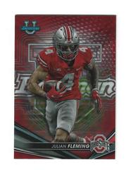 Julian Fleming [Red] #17 Football Cards 2022 Bowman's Best University Prices
