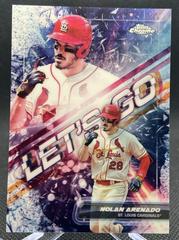 Nolan Arenado [Superfractor] Baseball Cards 2023 Topps Chrome Let's Go Prices