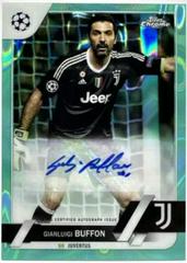 Gianluigi Buffon [Aqua Lava] #CA-GB Soccer Cards 2022 Topps Chrome UEFA Club Competitions Autographs Prices