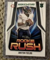 Justin Fields [Green] Football Cards 2021 Panini Rookies and Stars Rush Prices