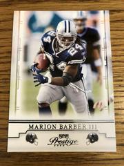 Marion Barber #28 Football Cards 2008 Playoff Prestige Prices