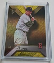 Ted Williams [Gold] #47 Baseball Cards 2016 Topps Triple Threads Prices