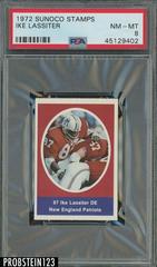 Ike Lassiter Football Cards 1972 Sunoco Stamps Prices