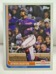 Byron Buxton Baseball Cards 2022 Topps 582 Montgomery Club Set 3 Prices