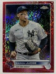 Aaron Judge [SP Variation Red Speckle] Baseball Cards 2022 Topps Chrome Prices