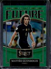 Matteo Guendouzi [Green] #5 Soccer Cards 2022 Panini Select FIFA Future Prices