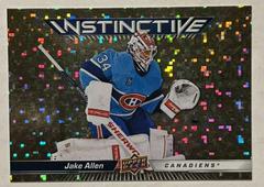 Jake Allen [Gold Sparkle] #IN-18 Hockey Cards 2023 Upper Deck Instinctive Prices