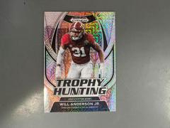 Will Anderson Jr. [Mojo] #TH-6 Football Cards 2023 Panini Prizm Draft Picks Trophy Hunting Prices