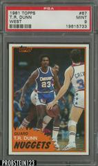 T.R. Dunn West Basketball Cards 1981 Topps Prices