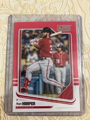 Bryce Harper [Pink] #6 Baseball Cards 2018 Panini Chronicles Score Prices