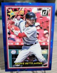 Mookie Betts [Blue] #AS3 Baseball Cards 2018 Panini Donruss All Stars Prices
