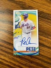 Pete Alonso #MA-PA Baseball Cards 2022 Topps Mini Autographs Prices