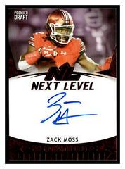 Zack Moss [Red] #NL-ZM Football Cards 2020 Sage Hit Next Level Signatures Prices