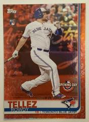 Rowdy Tellez [Red Foil] #112 Baseball Cards 2019 Topps Opening Day Prices