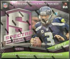 Hobby Box Football Cards 2017 Panini Spectra Prices