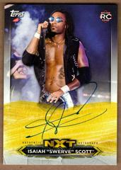 Isaiah 'Swerve' Scott Wrestling Cards 2020 Topps WWE NXT Roster Autographs Prices