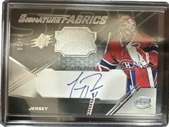 Carey Price [Patch Spectrum] Hockey Cards 2022 SPx Signature Fabrics Prices