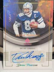 Drew Pearson [Gold] Football Cards 2022 Panini Luminance Shutter Signatures Prices