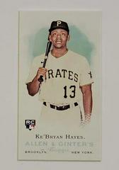 Ke'Bryan Hayes Baseball Cards 2021 Topps Allen & Ginter Mini Rookie Design Variations Prices