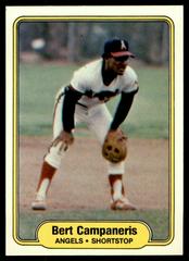 Bert Campaneris #454 Baseball Cards 1982 Fleer Prices
