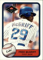 Fred McGriff #370 Baseball Cards 2001 Fleer Platinum Prices
