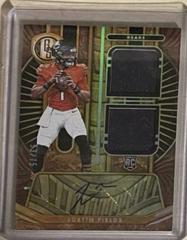 Justin Fields [Rookie Jersey Autograph Double] #245 Football Cards 2021 Panini Gold Standard Prices