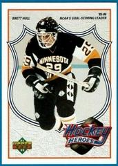 Brett Hull [1985 Goal Scoring Leader] Hockey Cards 1991 Upper Deck Brett Hull Heroes Prices