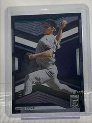 David Cone [Green] #2 Baseball Cards 2023 Panini Chronicles Elite Prices