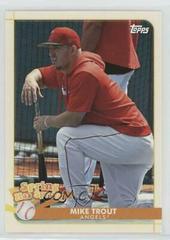Mike Trout Baseball Cards 2020 Topps Opening Day Spring Has Sprung Prices