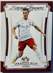Arkadiusz Milik #94 Soccer Cards 2018 Panini National Treasures Prices