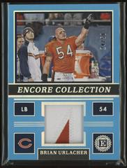 Brian Urlacher [Sapphire] #EC-10 Football Cards 2022 Panini Encased Encore Collection Prices