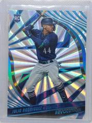 Julio Rodriguez [Sunburst] #33 Baseball Cards 2022 Panini Chronicles Revolution Prices