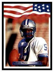 Rodney Peete #184 Football Cards 1992 All World Prices
