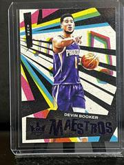 Devin Booker [Violet] #29 Basketball Cards 2022 Panini Court Kings Maestros Prices