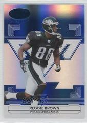 Reggie Brown [Mirror Blue] #110 Football Cards 2006 Leaf Certified Materials Prices