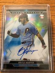 Bryce Harper Baseball Cards 2020 Topps Finest Moments Autographs Prices