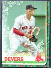 Rafael Devers #HW36 Baseball Cards 2019 Topps Holiday Mega Box Prices