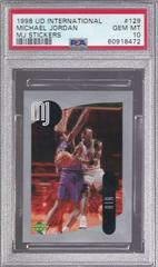 Michael Jordan #129 Basketball Cards 1998 Upper Deck International MJ Stickers Prices