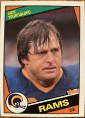 Jack Youngblood Football Cards 1984 Topps Prices