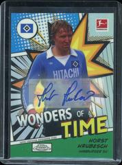 Horst Hrubesch [Autograph] Soccer Cards 2022 Topps Chrome Bundesliga Wonders of Time Prices