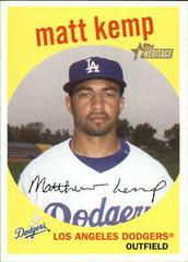 Matt Kemp #287 Baseball Cards 2008 Topps Heritage Prices
